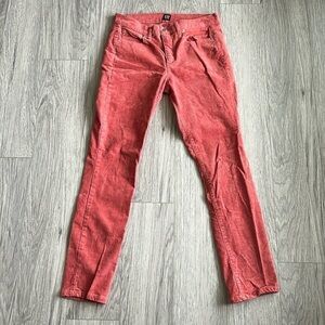 Gap Denim Coral Corduroy Pants Size 27